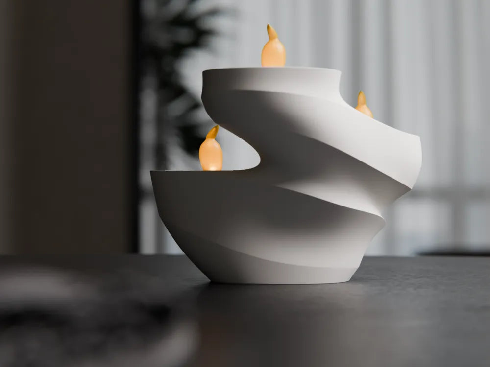 Spiral Diya