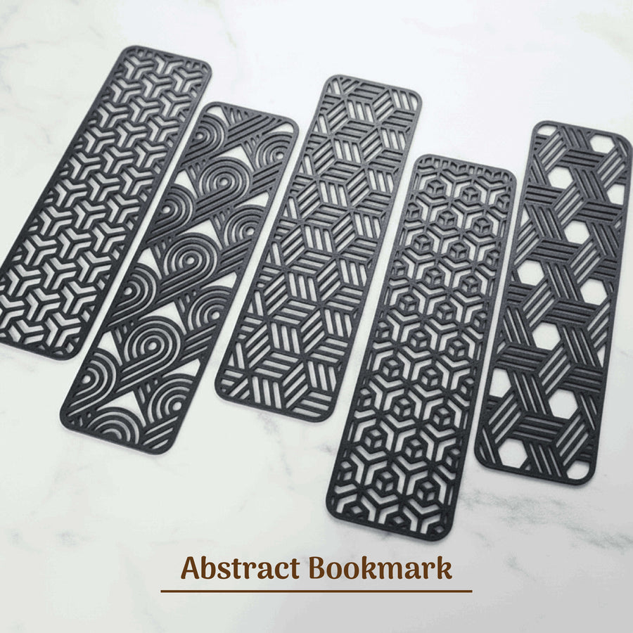 Abstract Pattern Bookmark – Pack of 5