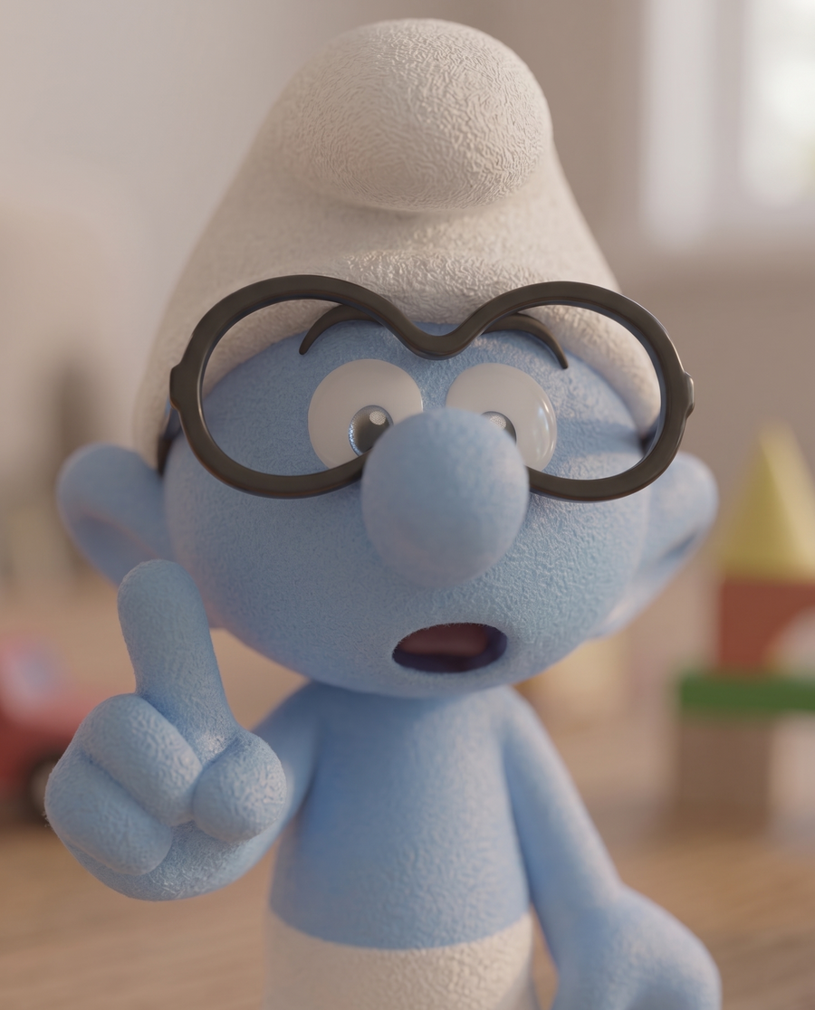 Brainy Smurf