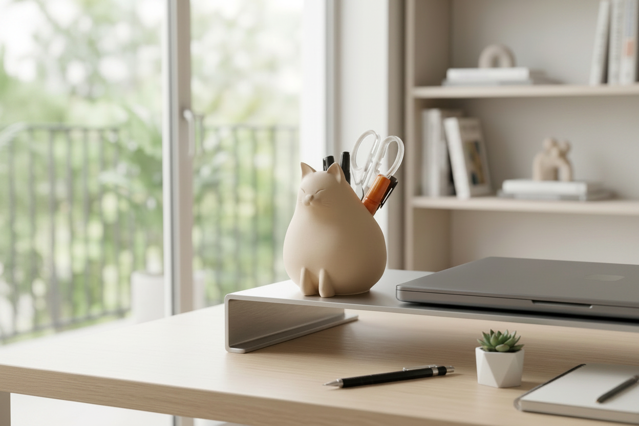 Cat Pen Holder