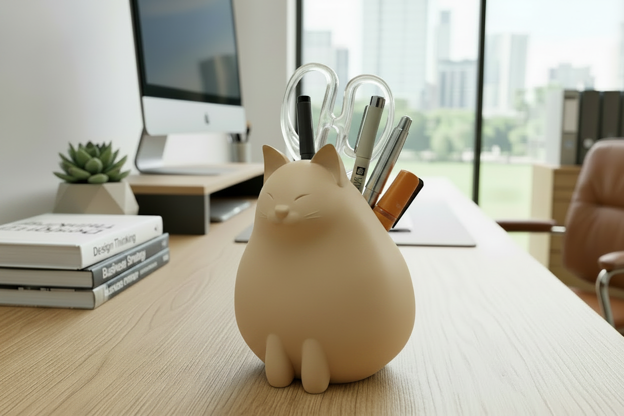 Cat Pen Holder