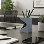 Curvecut Pen Holder