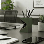 Curvecut Pen Holder