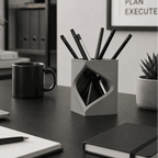 Curvecut Pen Holder