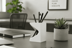 Curvecut Pen Holder