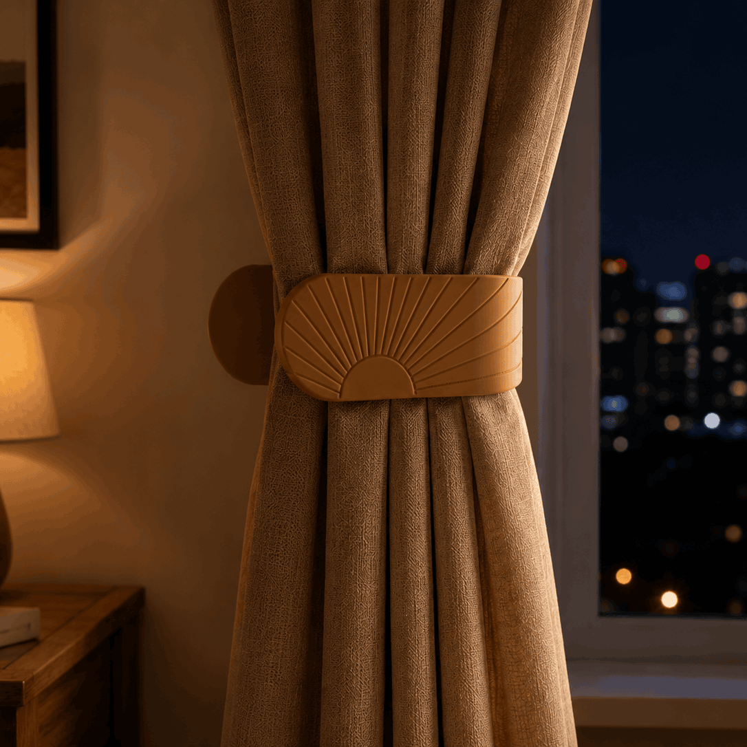 Modern Curtain Tiebacks Unisculp
