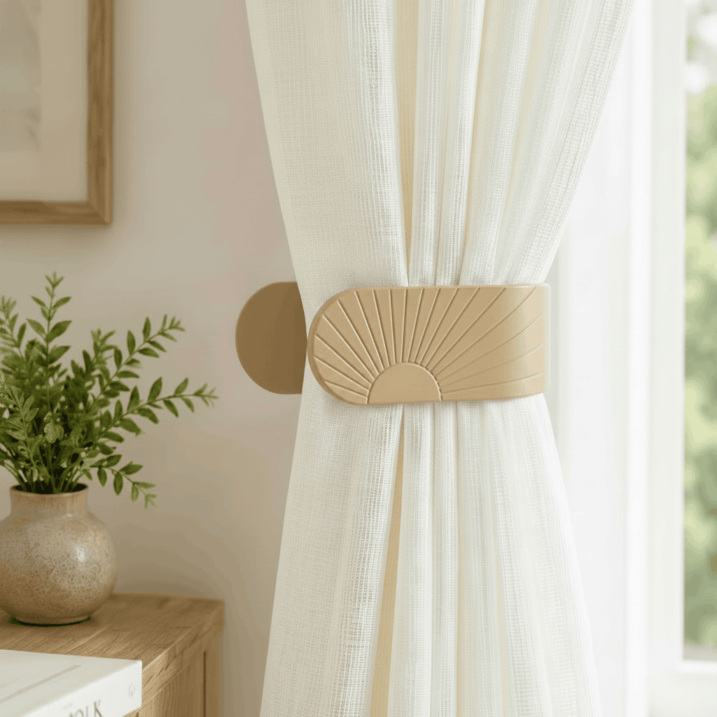 Modern Curtain Tiebacks Unisculp