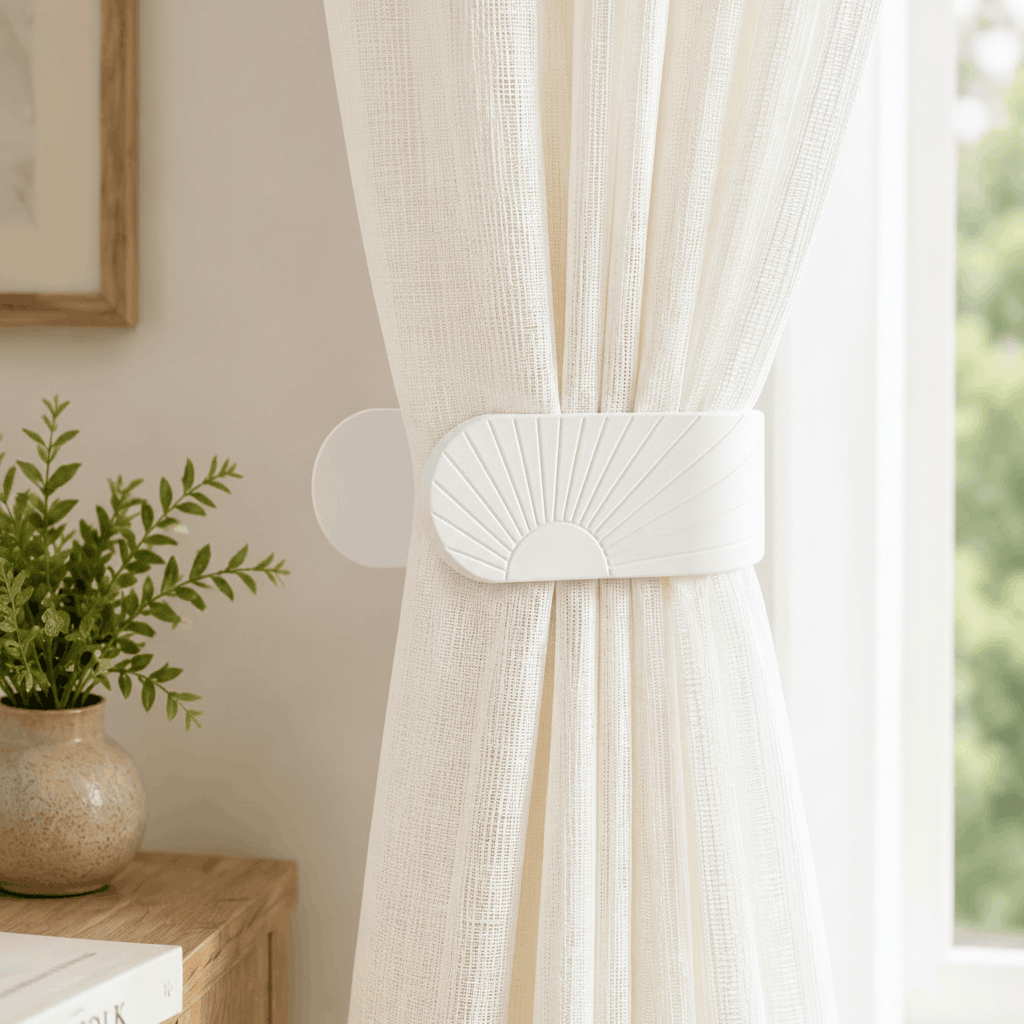 Modern Curtain Tiebacks Unisculp