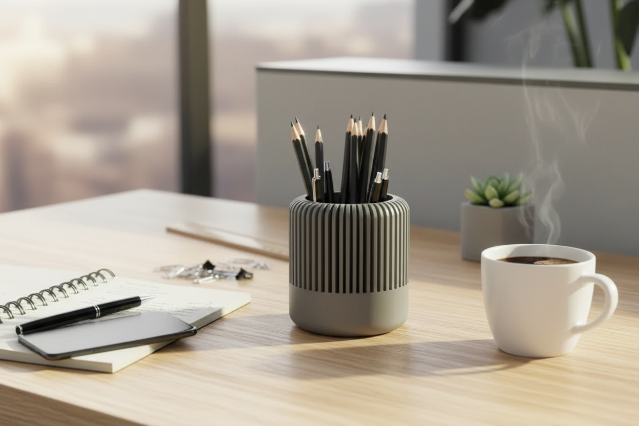 Groove Pen Holder