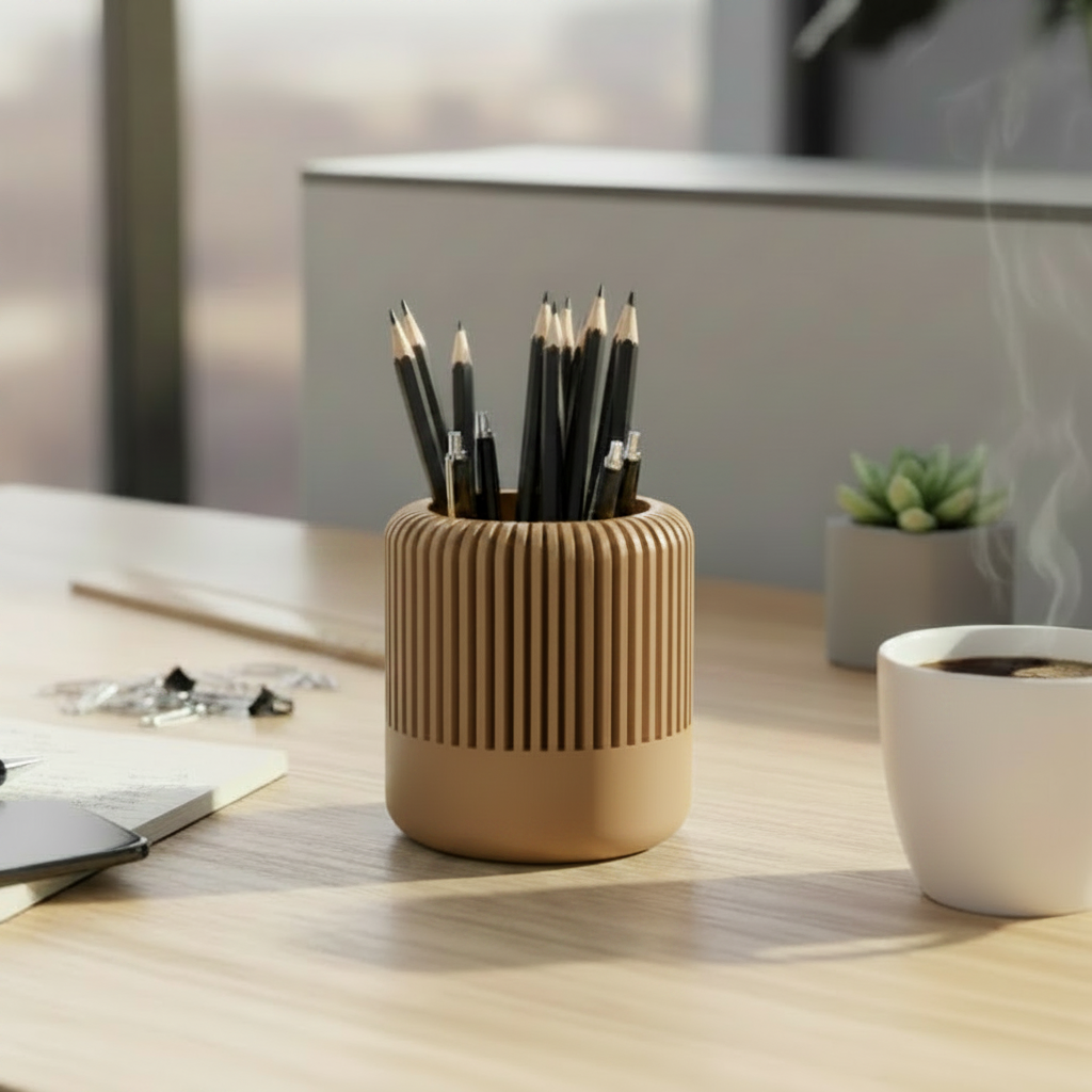 Groove Pen Holder