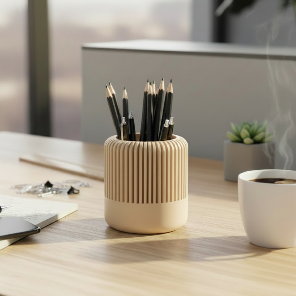 Groove Pen Holder