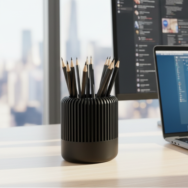 Groove Pen Holder