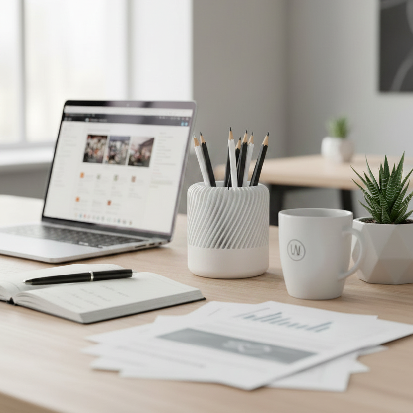 Helix Pen Holder