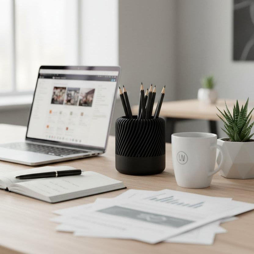 Helix Pen Holder
