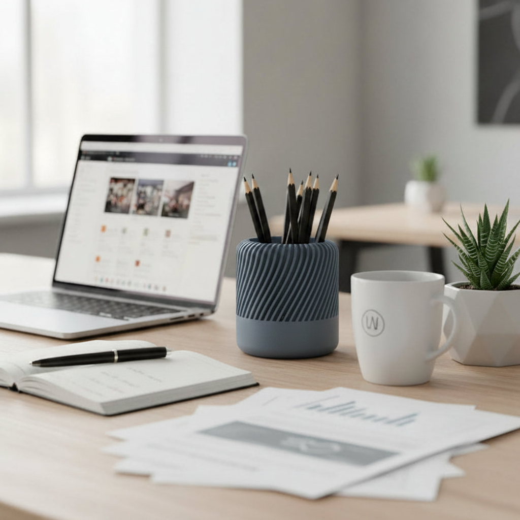 Helix Pen Holder