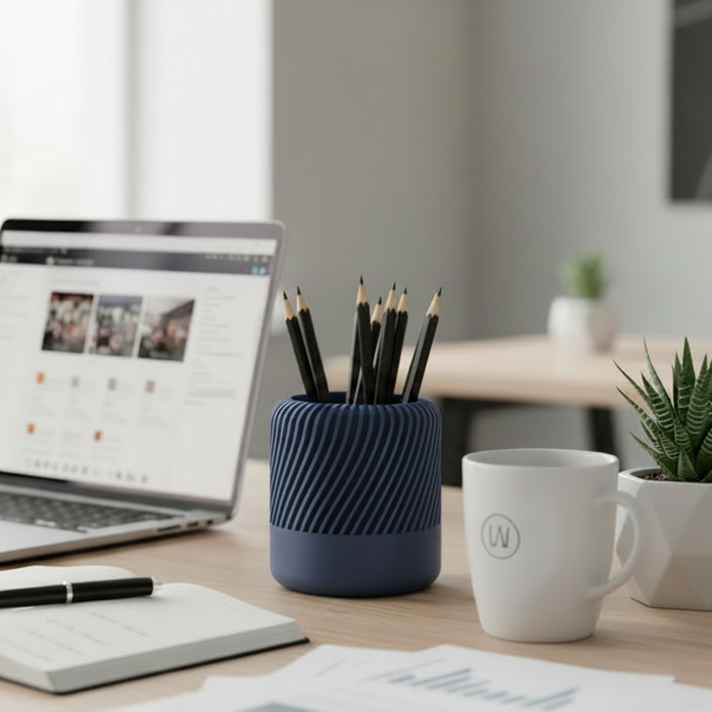 Helix Pen Holder