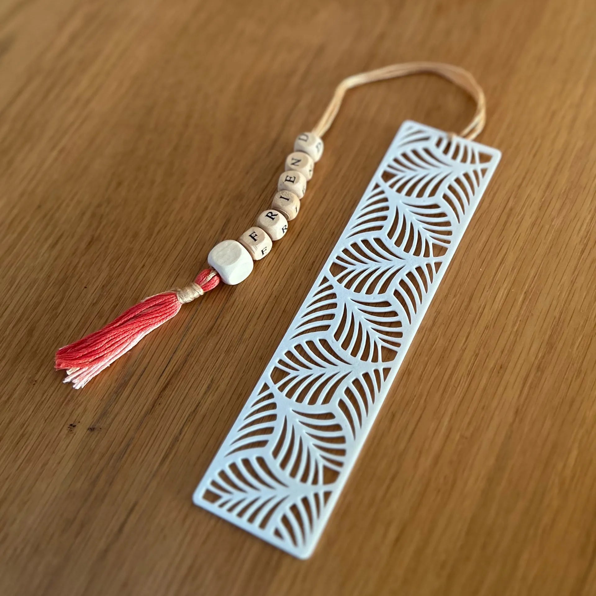 Leaf Pattern Bookmark