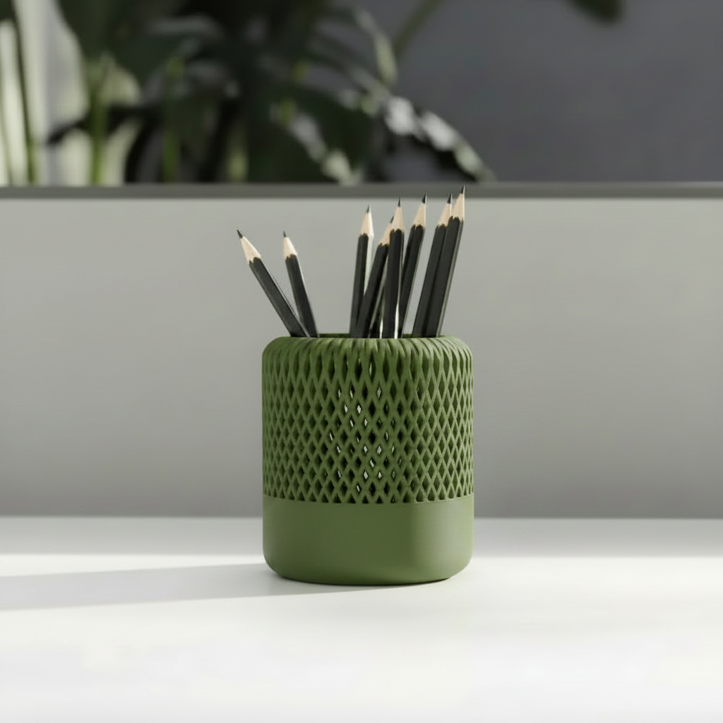 Lattice Pen Holder