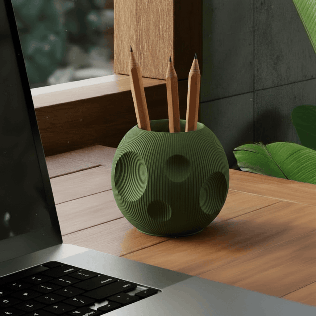 Luna Orbit Pen Holder