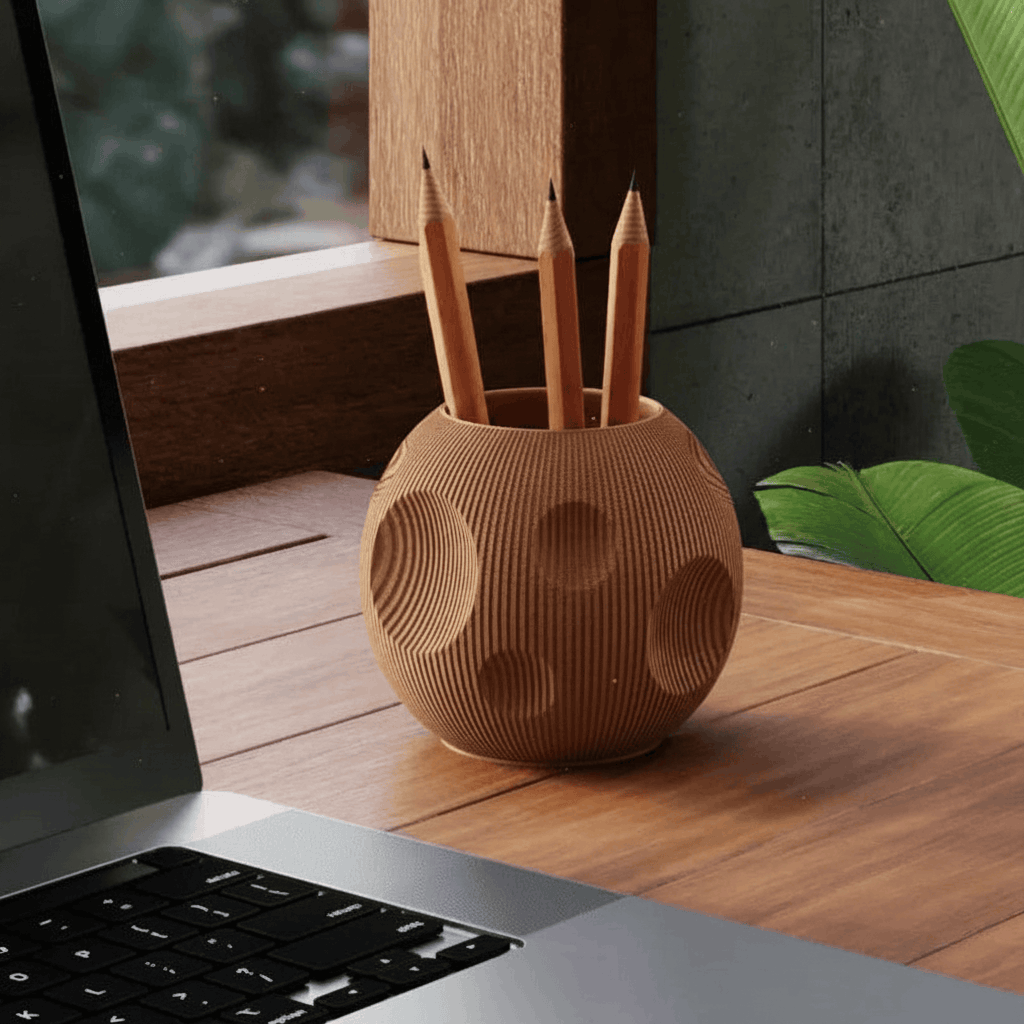 Luna Orbit Pen Holder