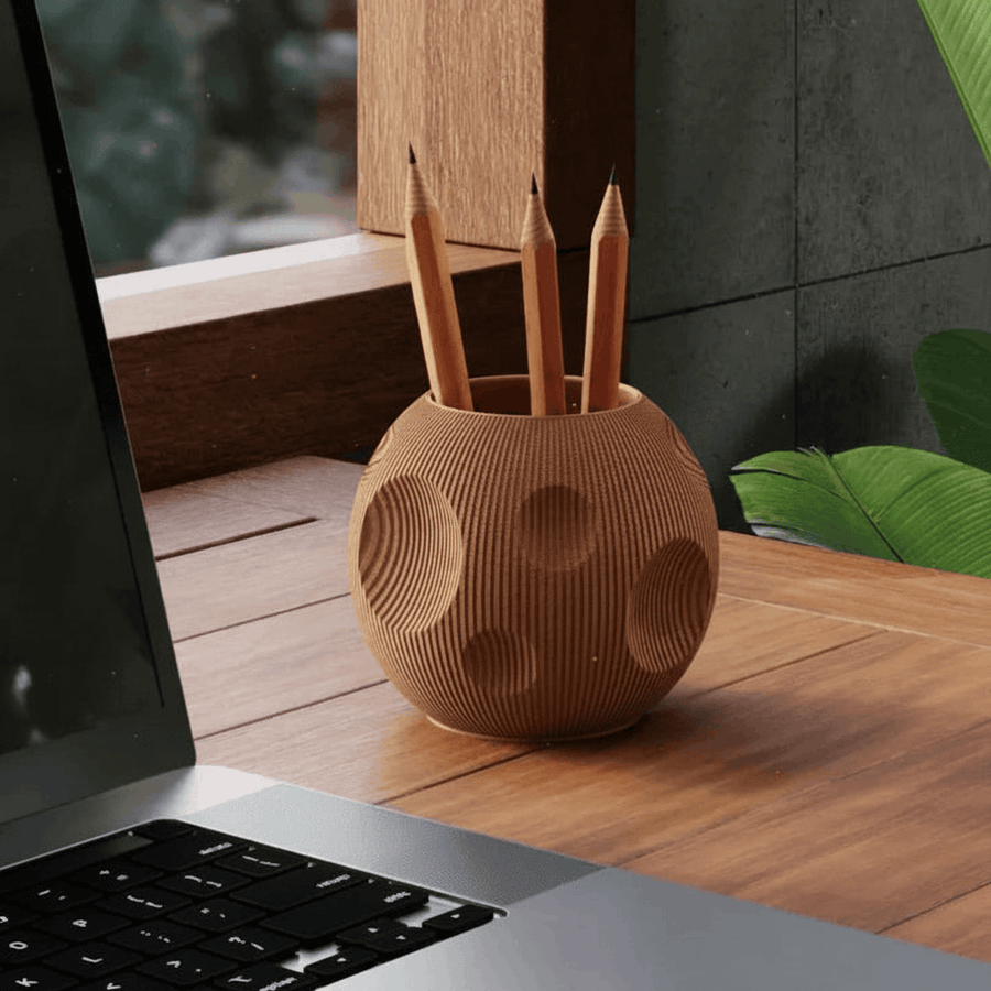 Luna Orbit Pen Holder