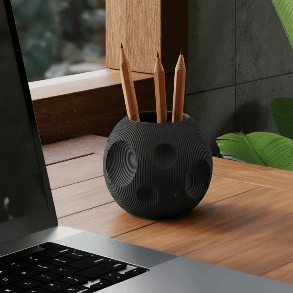 Luna Orbit Pen Holder