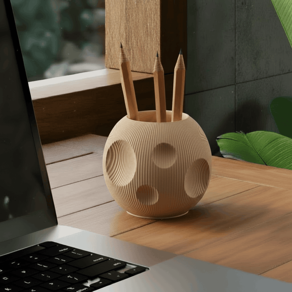Luna Orbit Pen Holder