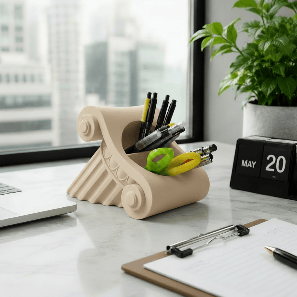 Scroll Craft Pen Holder