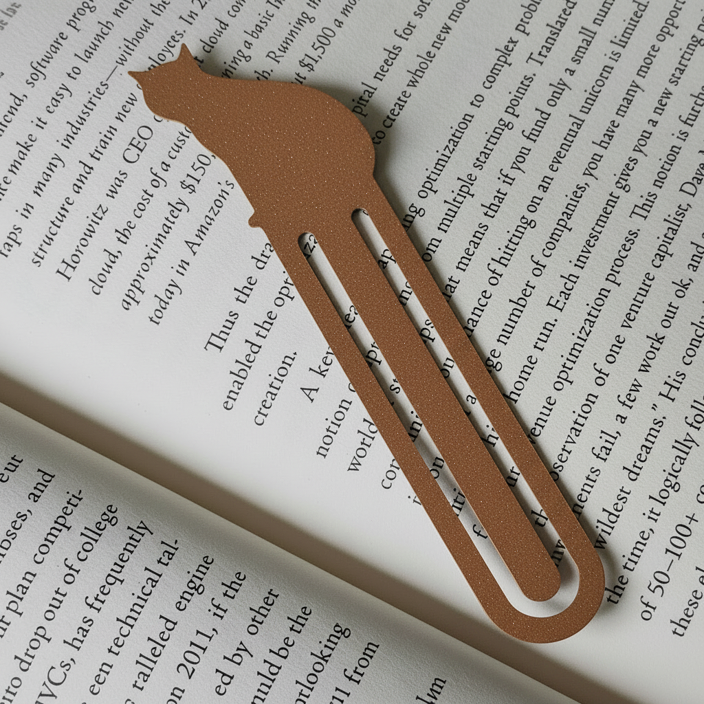 Silent Cat Bookmark