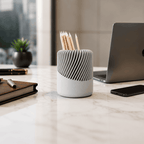 Spiral Edge Pen Holder