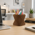 Spiral Wave Pen Holder