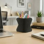 Spiral Wave Pen Holder