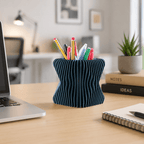 Spiral Wave Pen Holder
