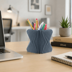 Spiral Wave Pen Holder