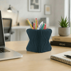Spiral Wave Pen Holder