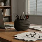 WaveNest Pen Holder