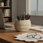 WaveNest Pen Holder