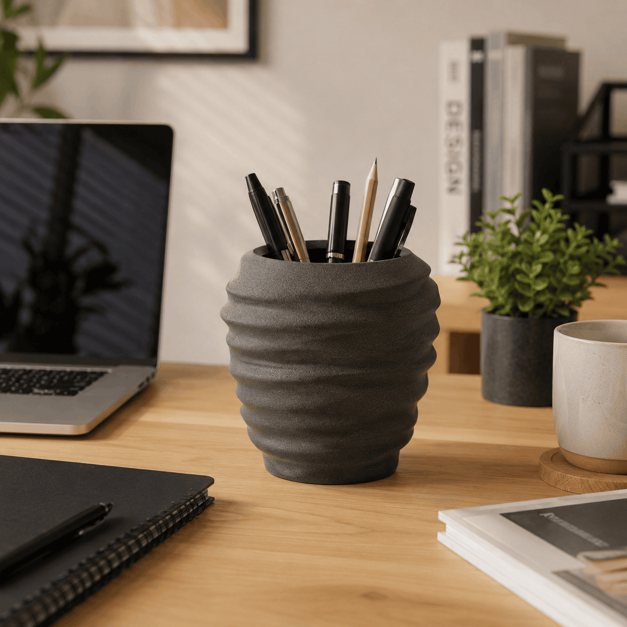 Waveform Pen Holder