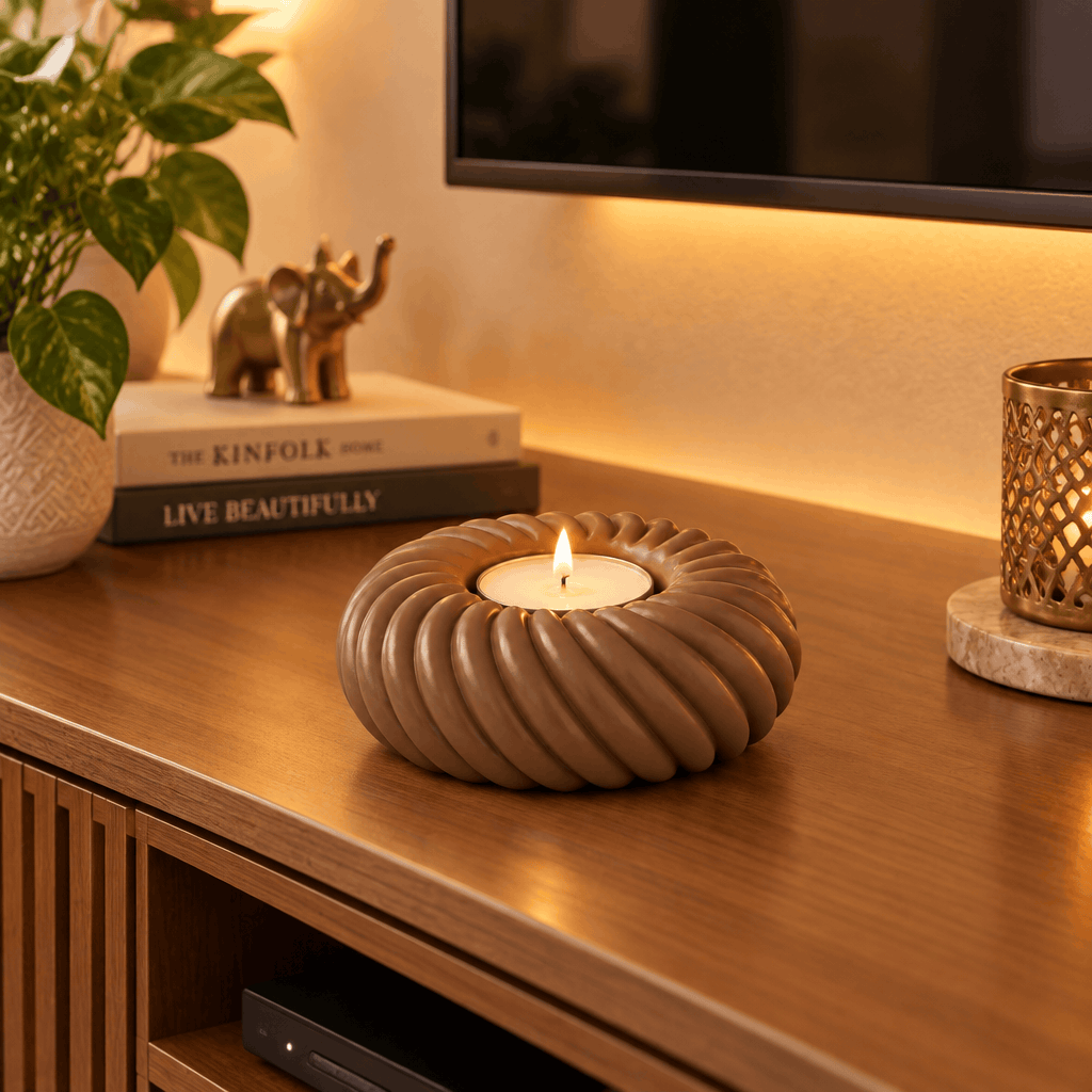 Aura Glow Diya-Pack of 3 - Unisculp
