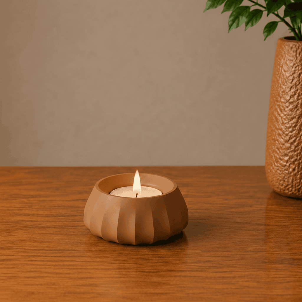 Aura Ribbed Diyas - Pack of 3 - Unisculp