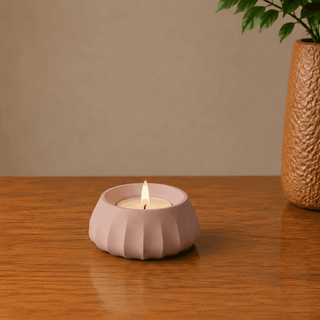 Aura Ribbed Diyas - Pack of 3 - Unisculp