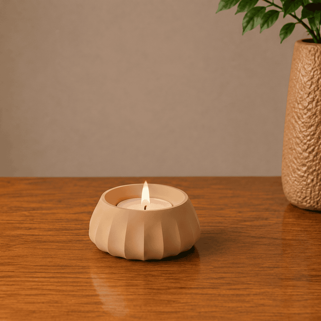 Aura Ribbed Diyas - Pack of 3 - Unisculp