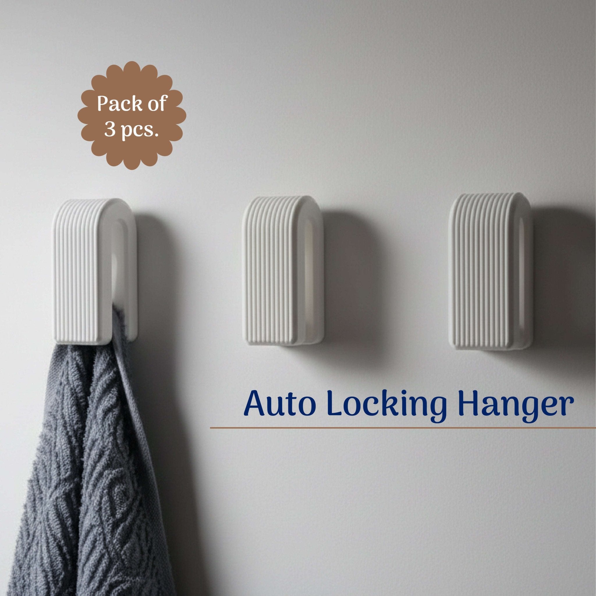 Auto Locking Hanger - Pack of 3 - Unisculp