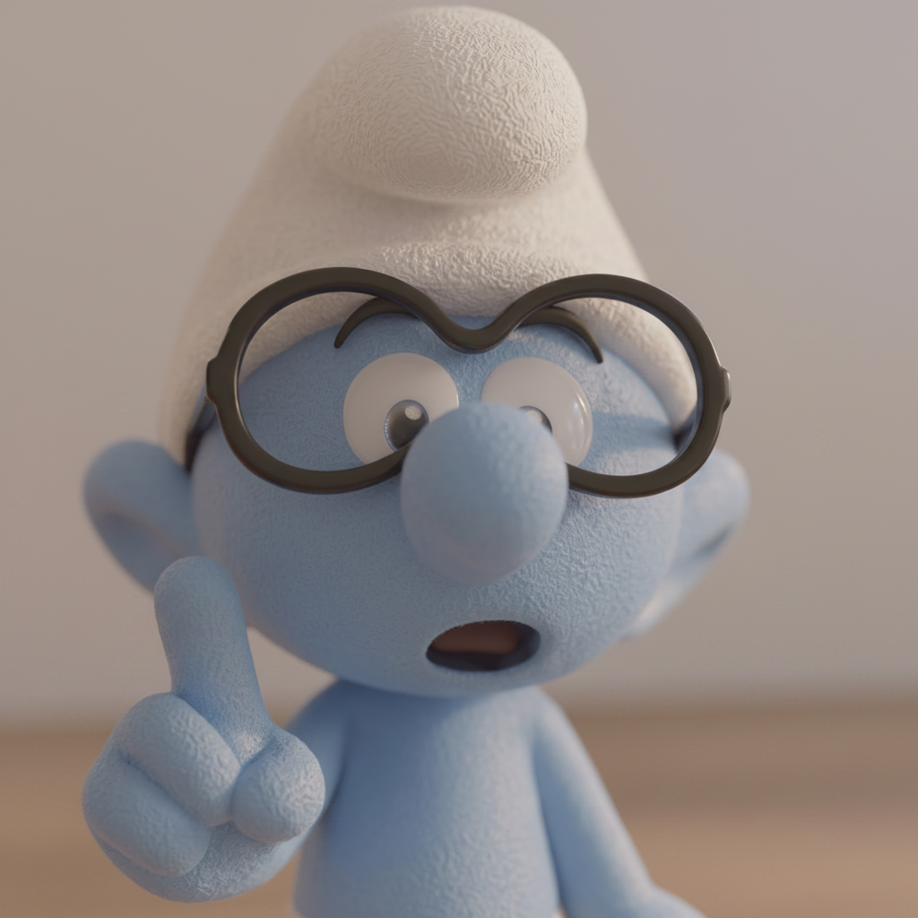 Brainy Smurf - Unisculp