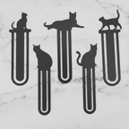 Cat Bookmark – Pack of 5 - Unisculp