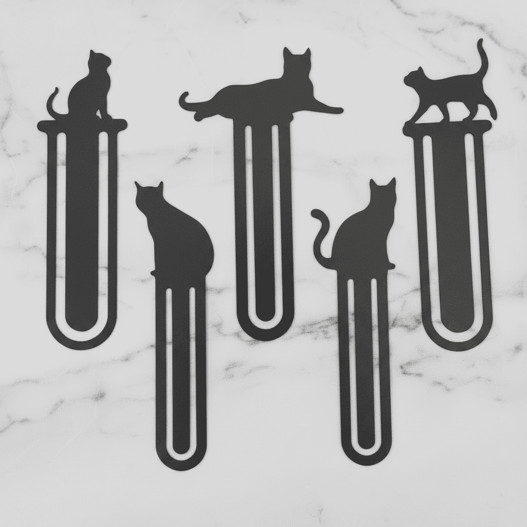 Cat Bookmark – Pack of 5 - Unisculp
