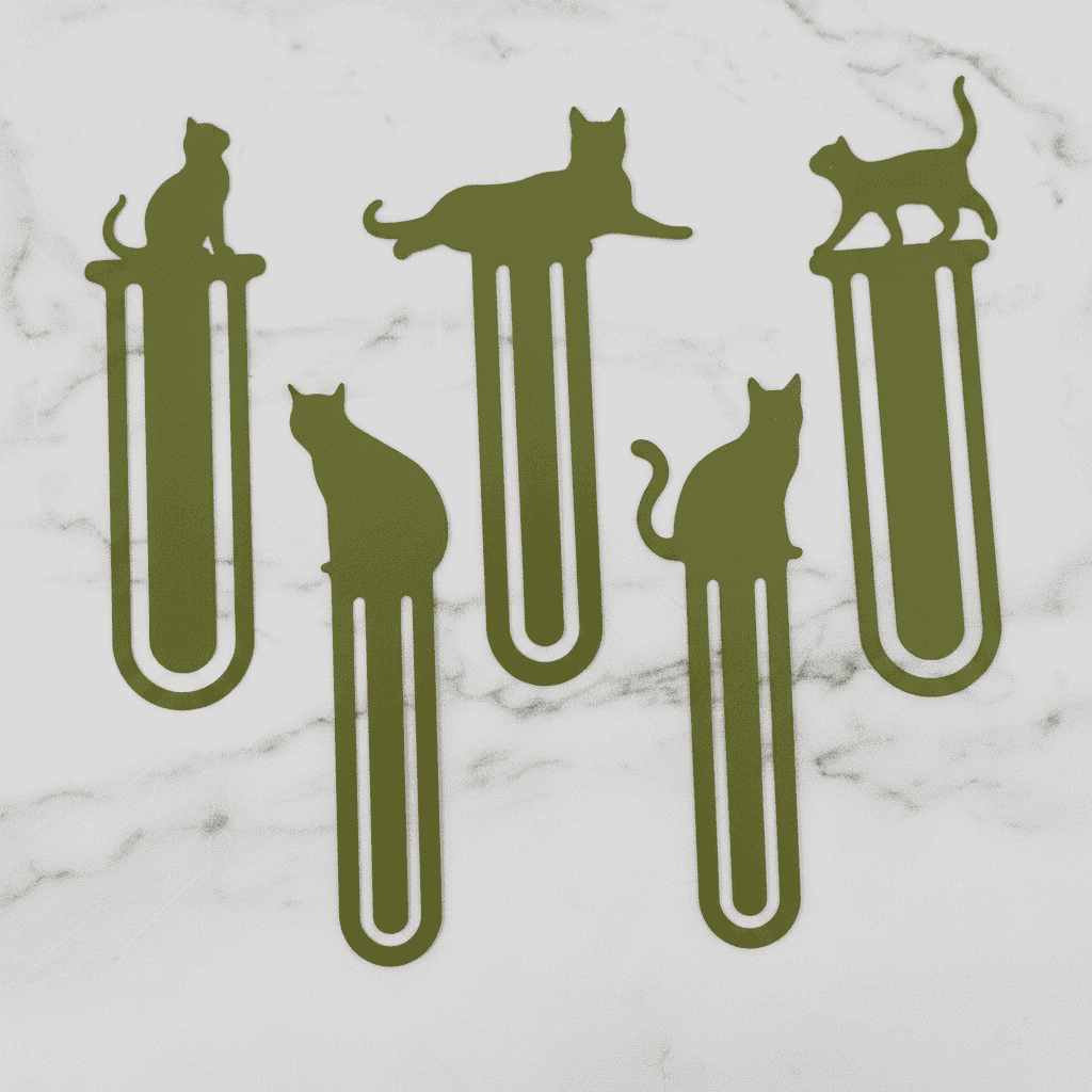 Cat Bookmark – Pack of 5 - Unisculp