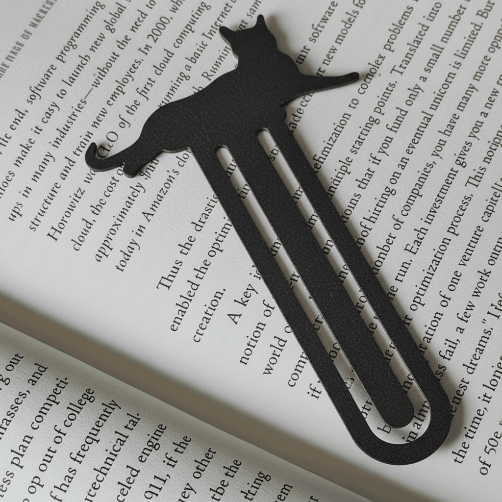 Cat Bookmark – Pack of 5 - Unisculp