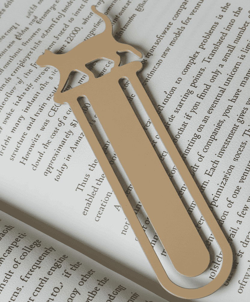 Cat Bookmark – Pack of 5 - Unisculp