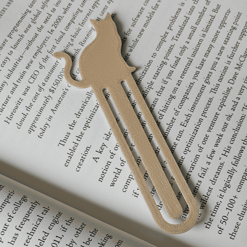 Cat Bookmark – Pack of 5 - Unisculp